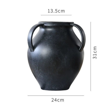 Künstlerische dekorative Keramikurne