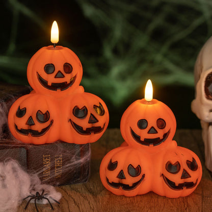 Dekorative Halloween-Kerze
