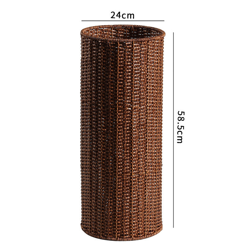 Unisex Sechseckiger Aufbewahrungskorb aus geflochtenem Material Brehn