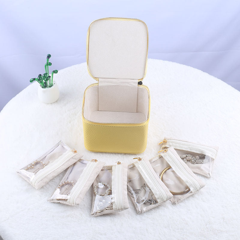 Kosmetik-Organizer Handtasche mit Transparenten Fächern Brehn