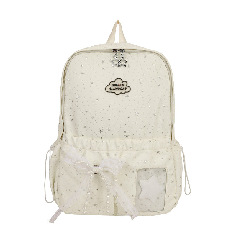 Verspielt Stern-Themen Rucksack