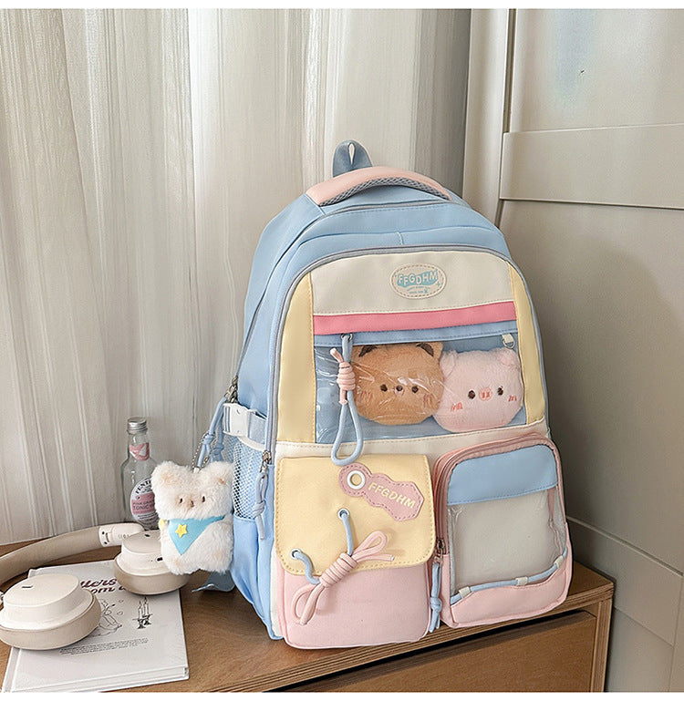 Niedlicher tierischer leichter Schulrucksack