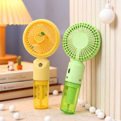 Damen Tragbarer Sprühventilator mit USB-Anschluss und innovativem Design Brehn