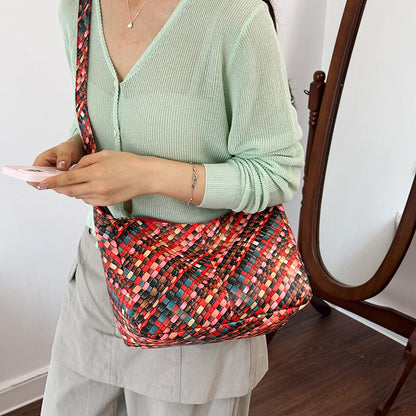 Bunte Woven Hobo Bag Brehn