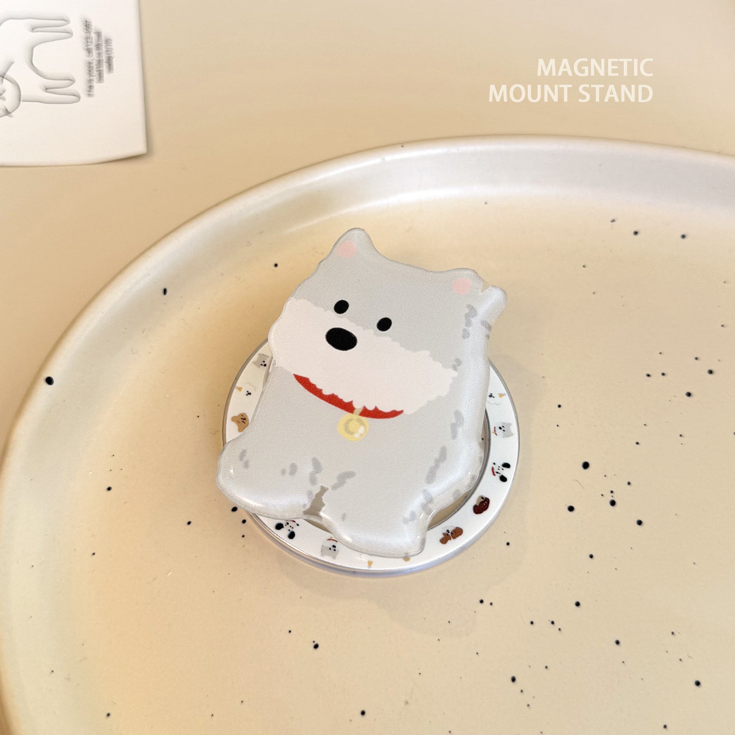 Magnetischer Smartphone Halter im niedlichen Hundedesign Brehn