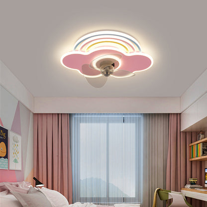 Regenbogenwolke Deckenventilator Licht