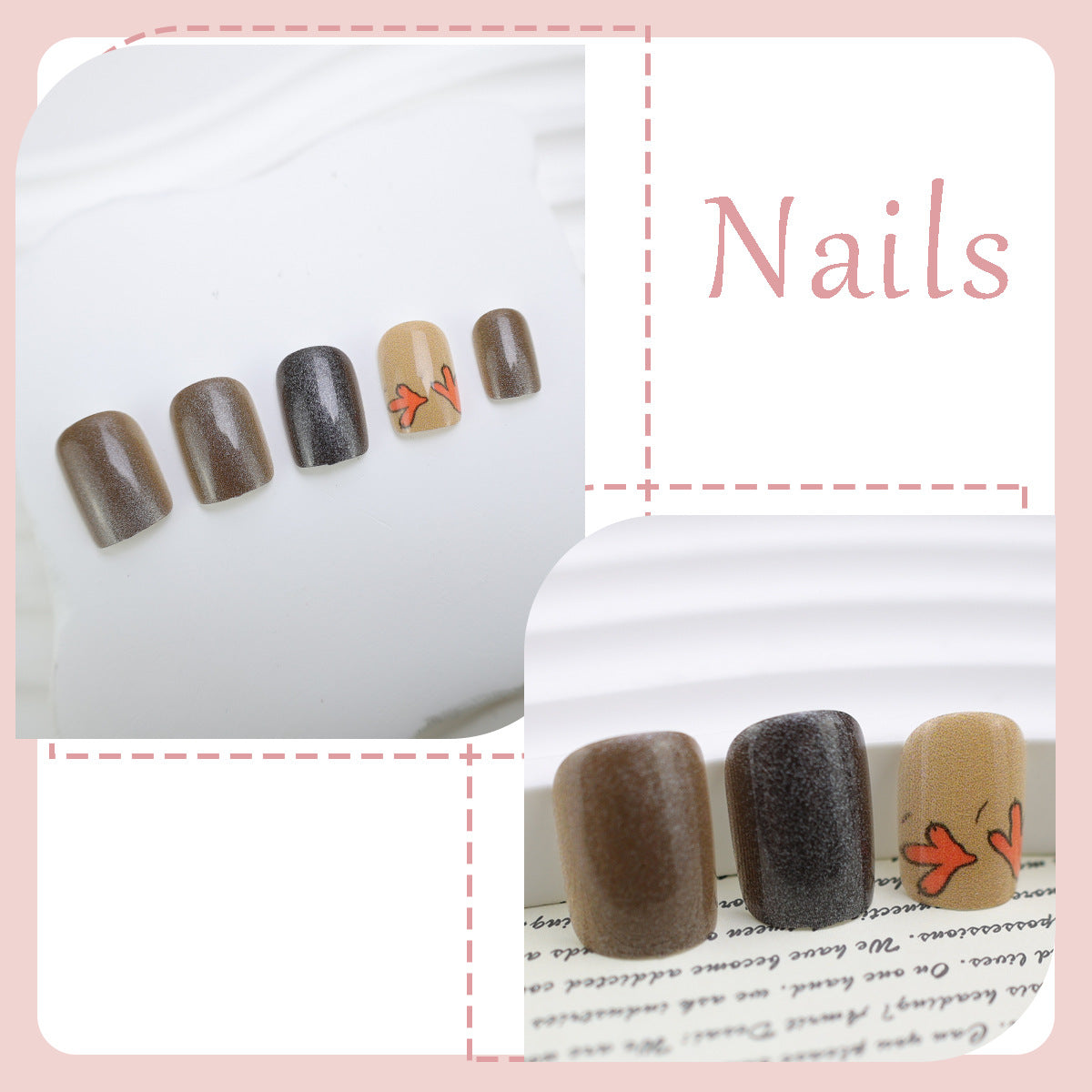 Kunstnagelset mit kreativen Oktoberfest Motiven Brehn