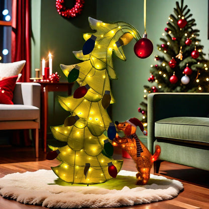 Festliches Dekoratives Weihnachtsbaum Set