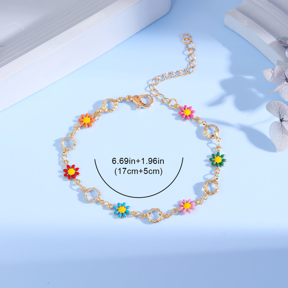Floral Charm Bracelet Brehn