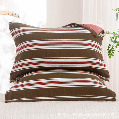 Damen Kissenbezug mit filigranem Blumenmotiv Brehn