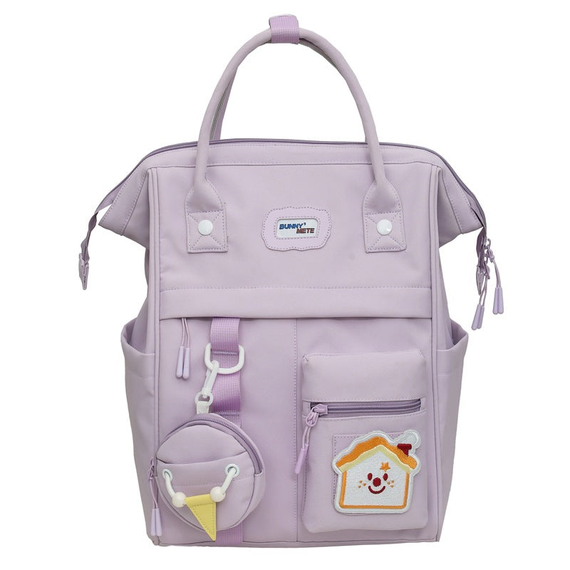 Stylischer Mehrfach-Taschen-Rucksack Brehn