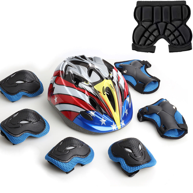 Kinder-Multi-Schutz-Sport-Sicherheitsausrüstungs-Set Brehn