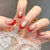 Dekorative French Tip Aufkleber-Nagelkunst Brehn