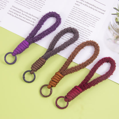Texturierter Loop-Schlüsselanhänger Halter Brehn