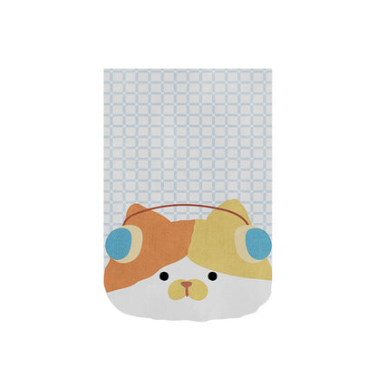 Cute Cartoon Cat Chef Cotton Kitchen Tea Towel