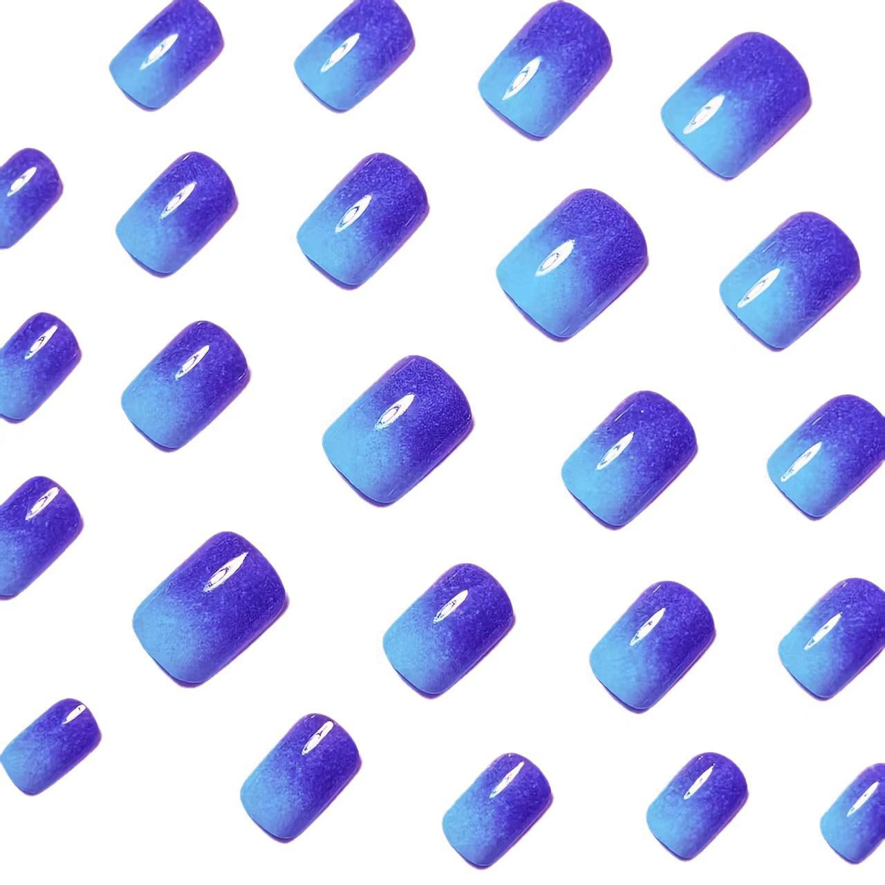 Kreative Ombre-Kunstnägel Brehn