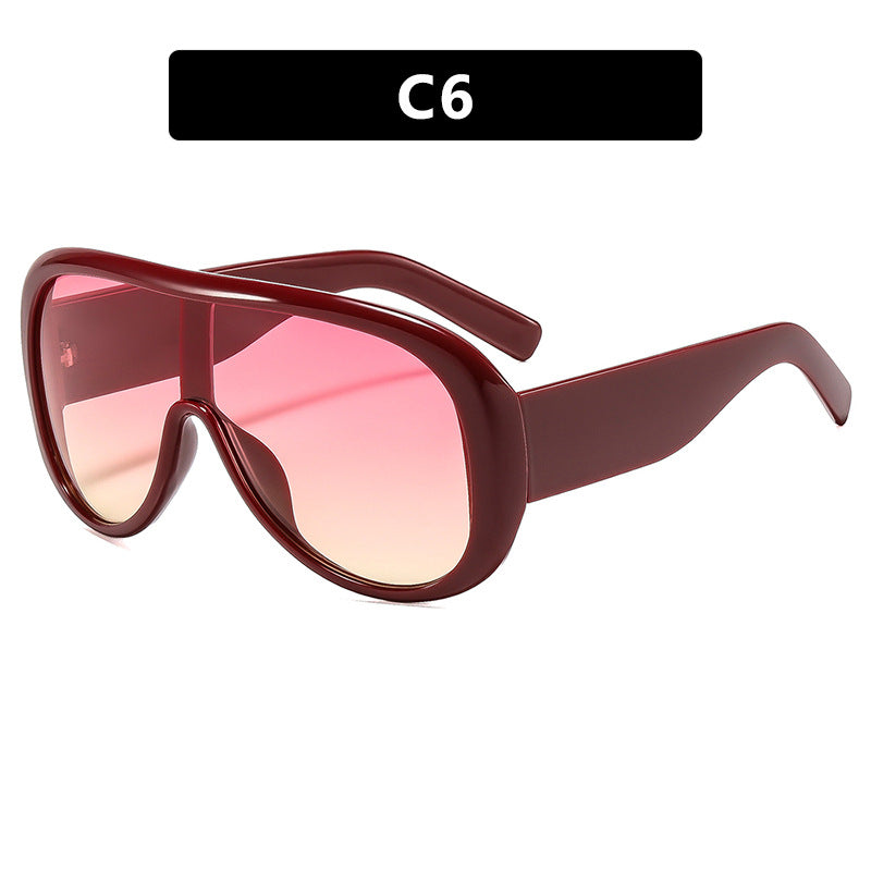 Damen oversized Sportsonnenbrille Brehn