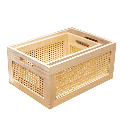Artisan handgewebte Lagerkiste Brehn
