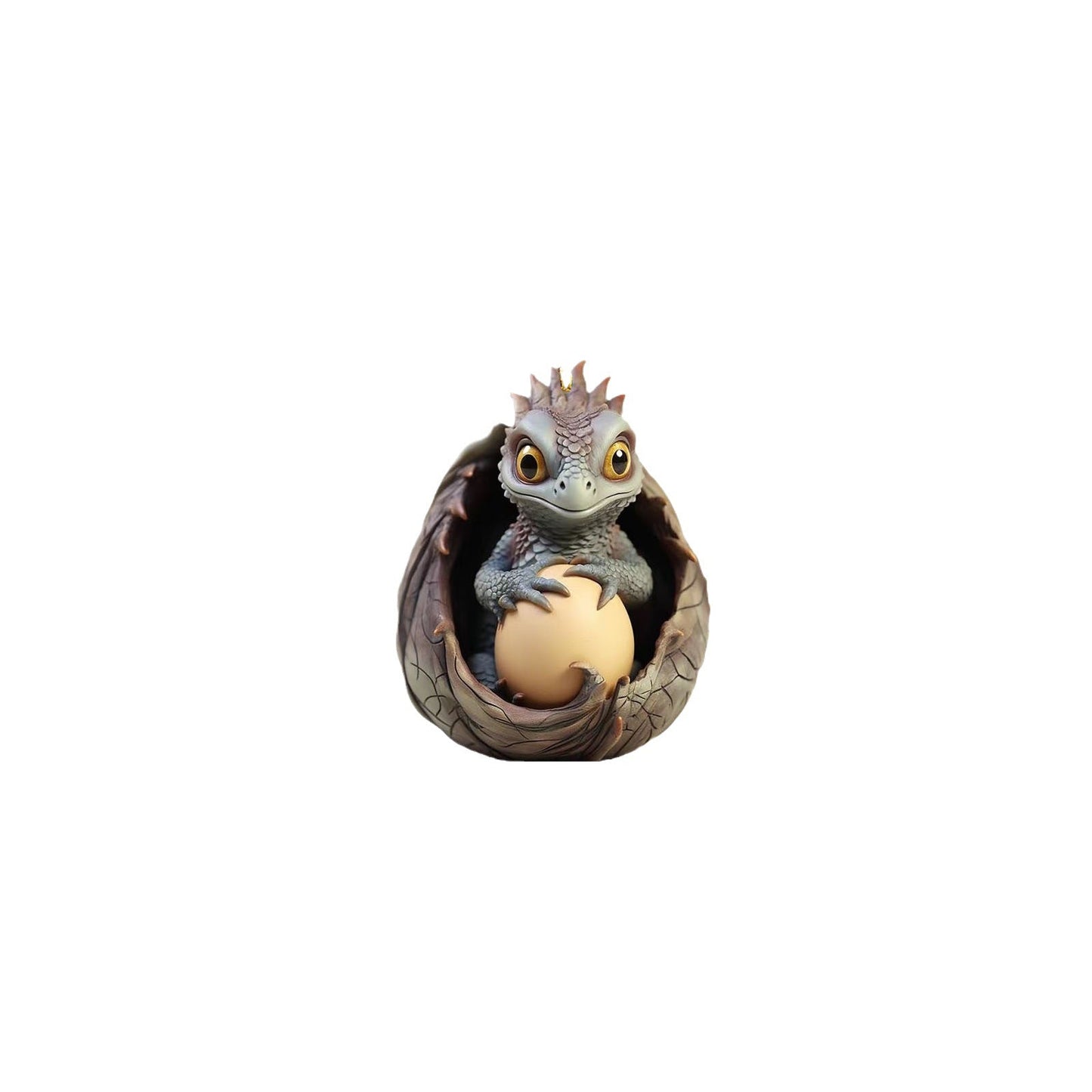 Brehn | Kreatives Drachen-Ei Schatz Acryl Auto Hängeornament Weihnachtsdekorationen