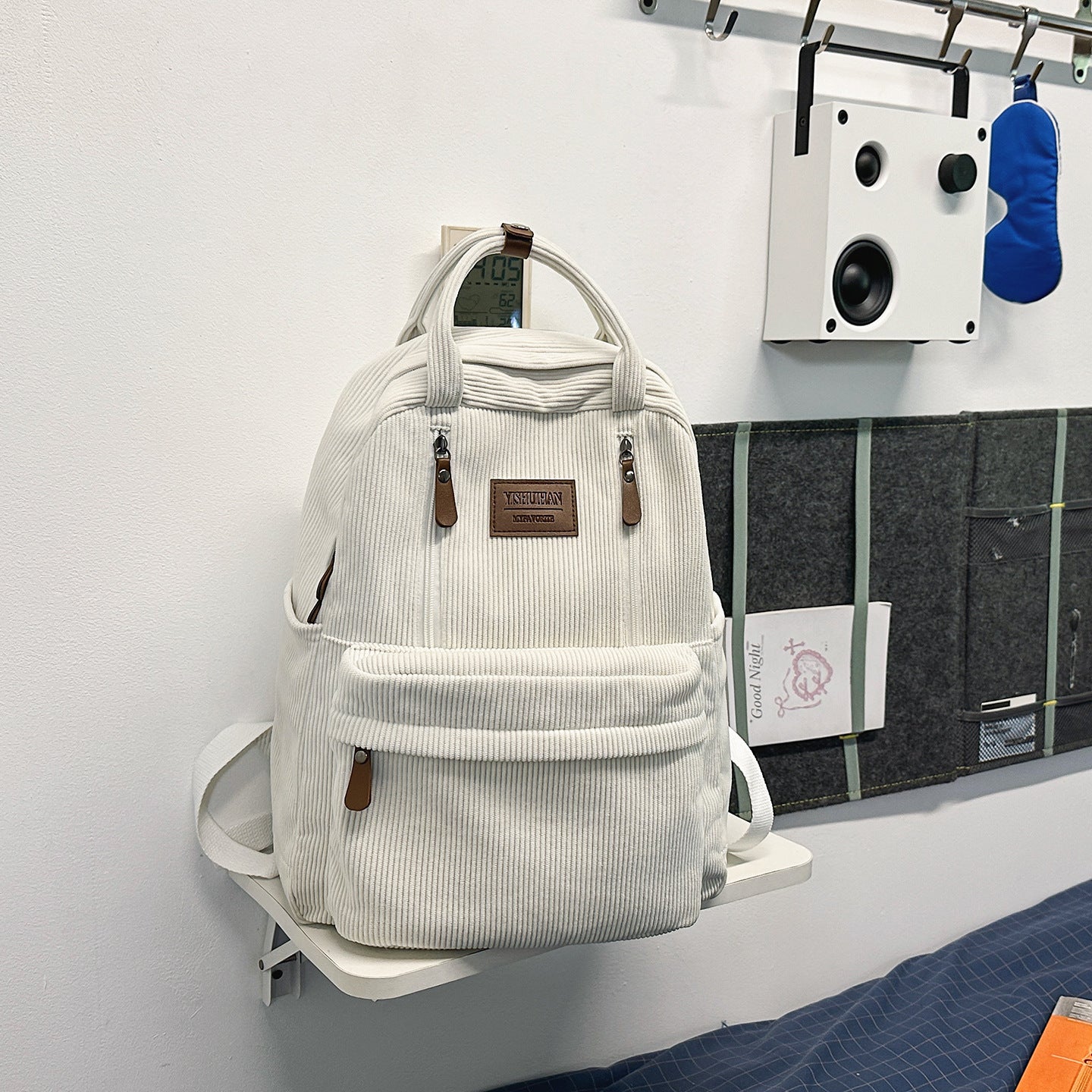 Corduroy Schule Rucksack