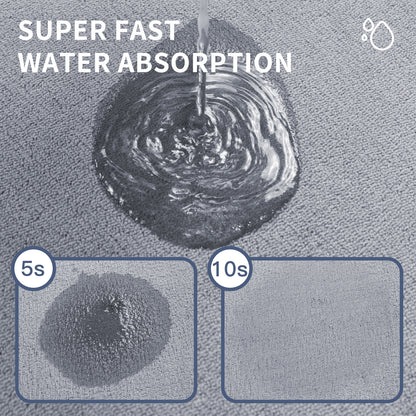 Ultra-Plüsch Wasser-aufnehmende Badematte