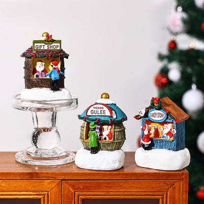 Beleuchtete Weihnachtsdorf-Dekoration Brehn