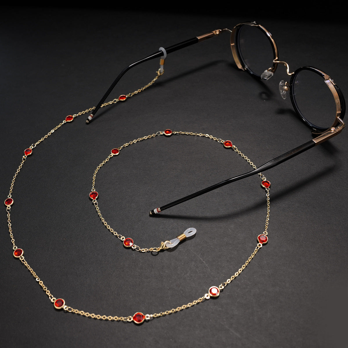 Edelstein-besetzter Brillenhalter Brehn