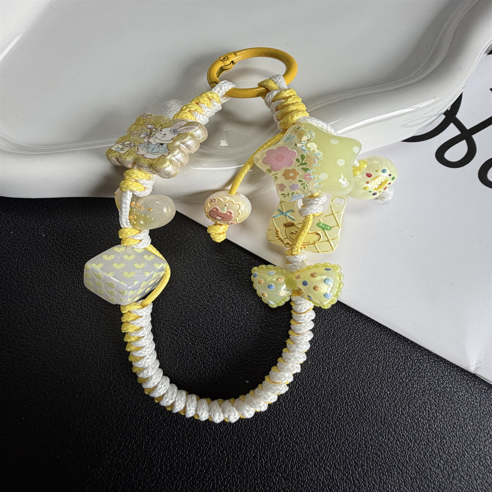 Verspielte Perlencharme-Handyband Brehn 1790134944