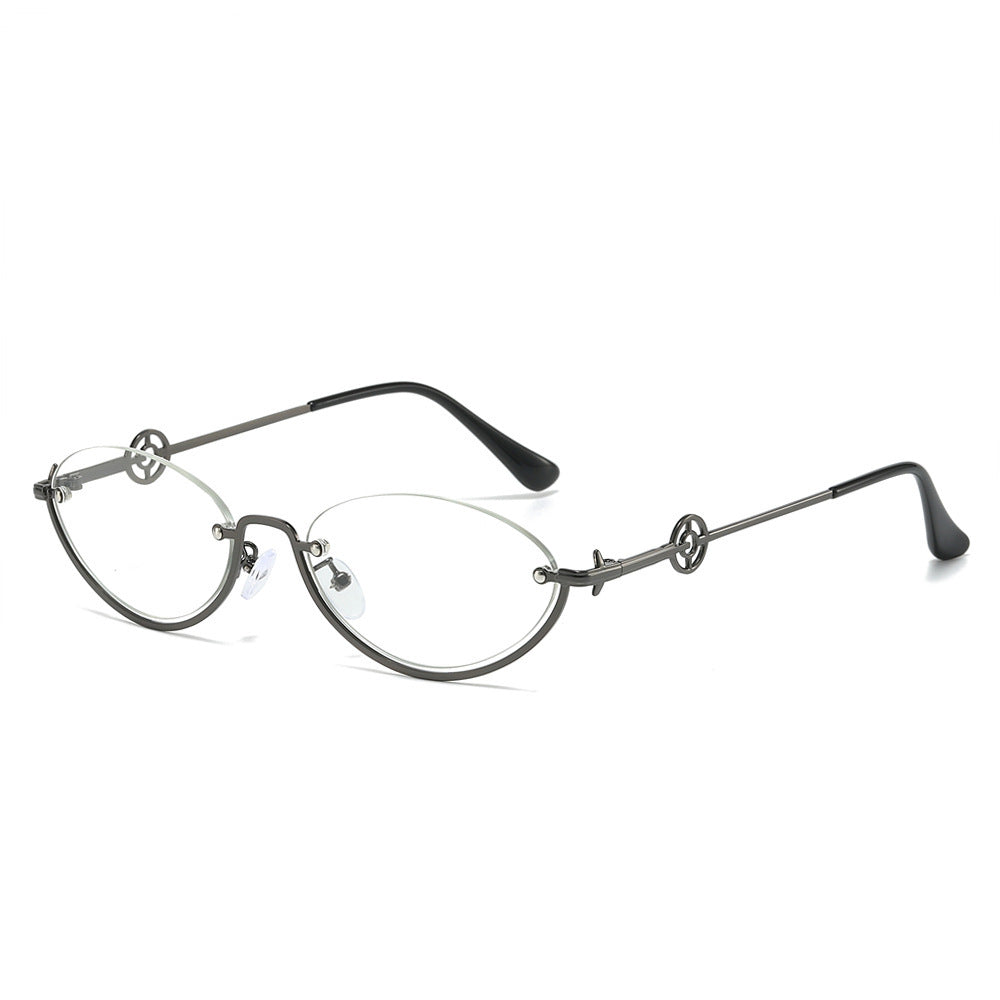 Elegante Katzenauge Verschreibung Brille Brehn