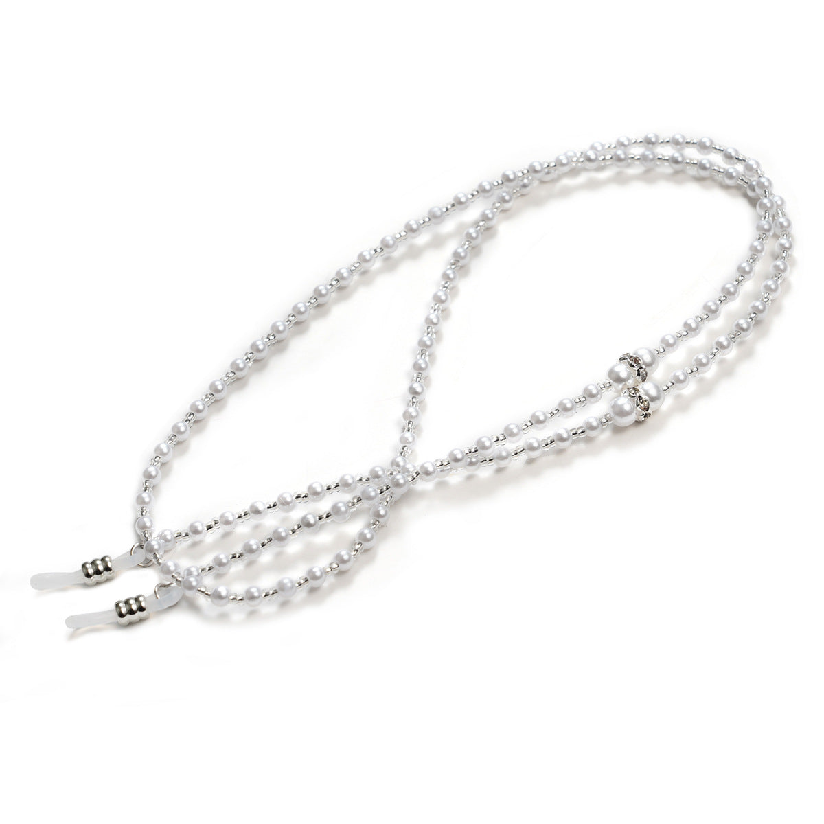 Elegante Dual-Layer Brillen Kette Brehn
