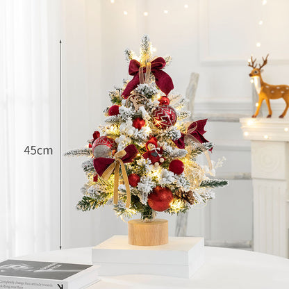 Dekorative Mini-Weihnachtsbaum mit LED-Lichtern