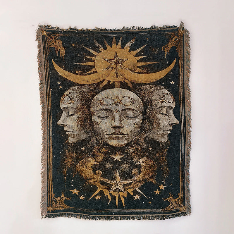 Astrologische Themen Wandteppich Decke