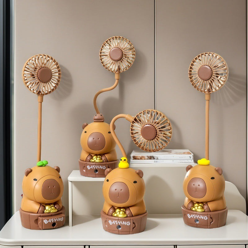 Frauen Tragbarer Mini Ventilator im niedlichen Bären Design Brehn