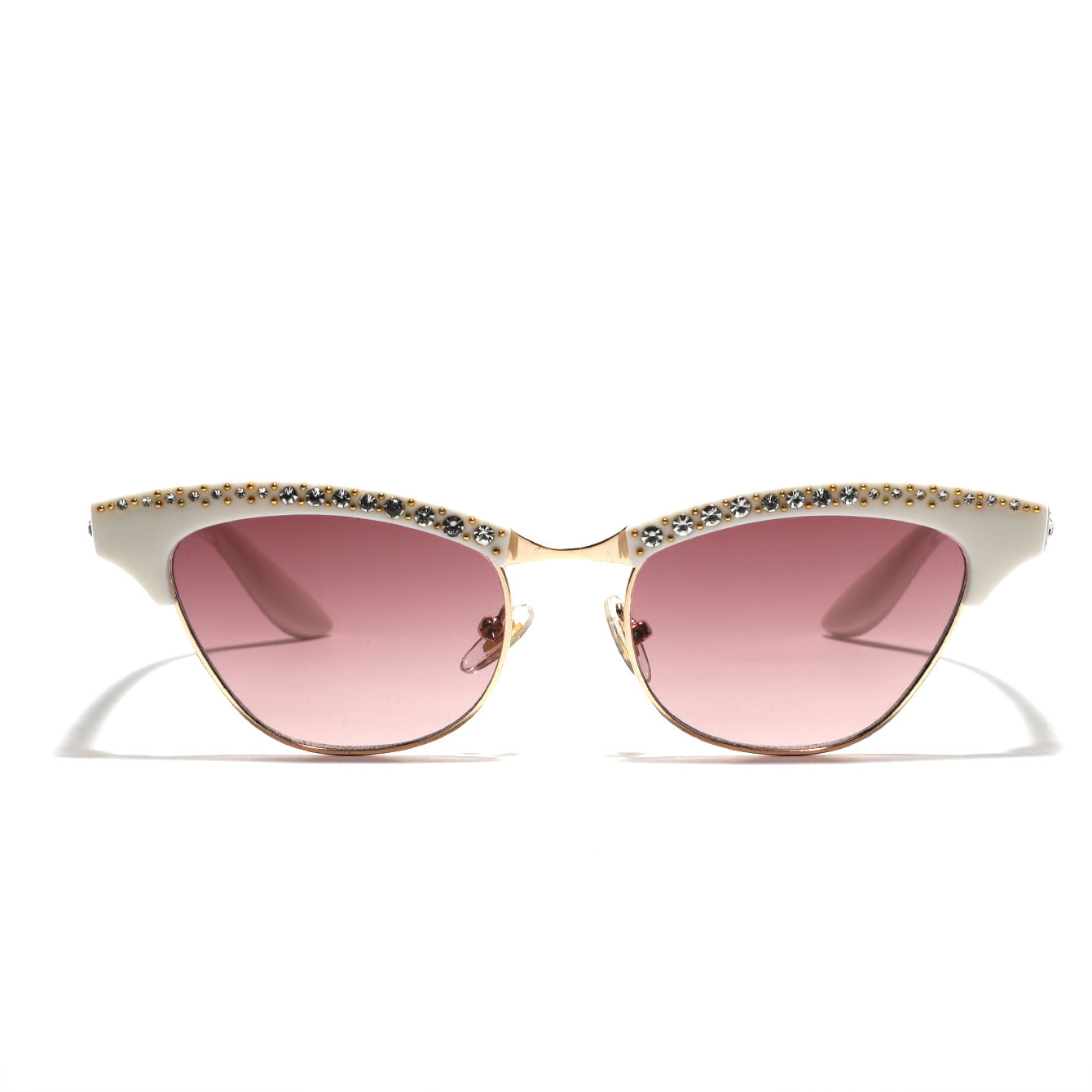 Damen Katzenaugen Brille mit eleganten Glitzerdetails Brehn
