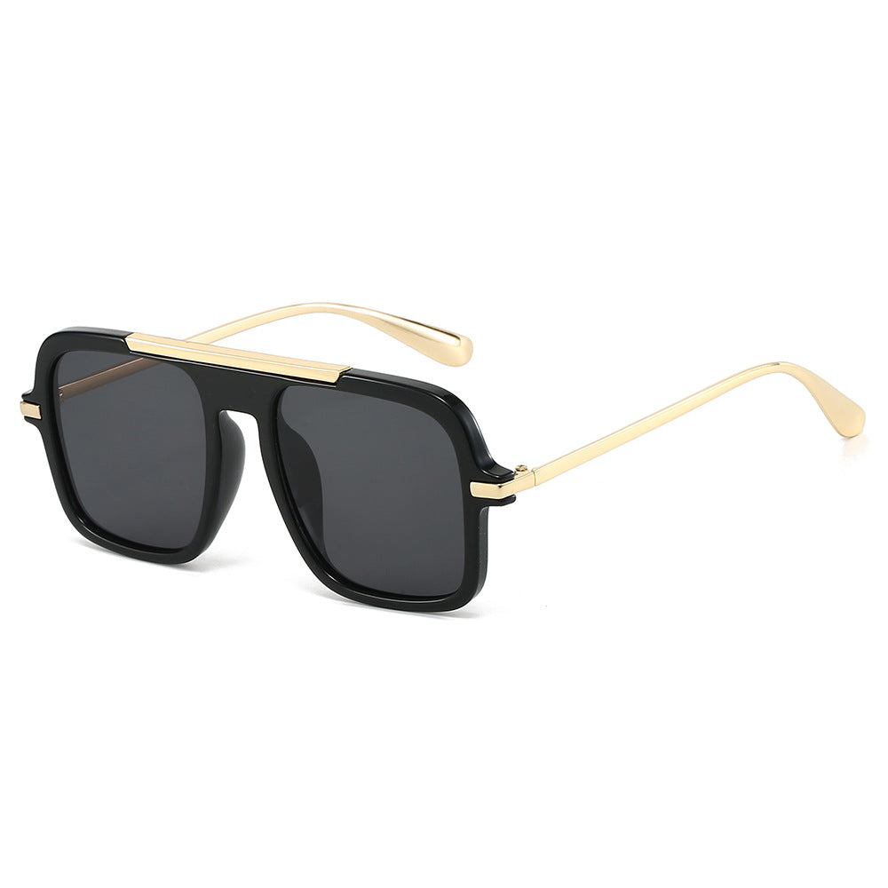 Damen modische Sonnenbrille mit angesagtem quadratischem Rahmen Brehn