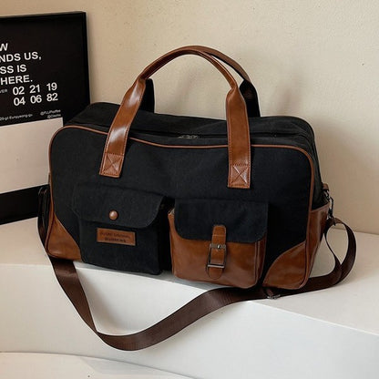 Funktionale Canvas Wochenend Reisetasche
