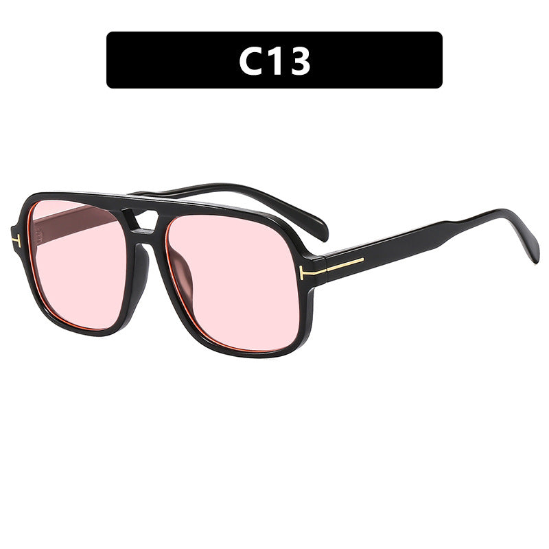 Damen quadratische Designerbrille mit filigranem Rahmen und modernem Kunststoffmaterial Brehn