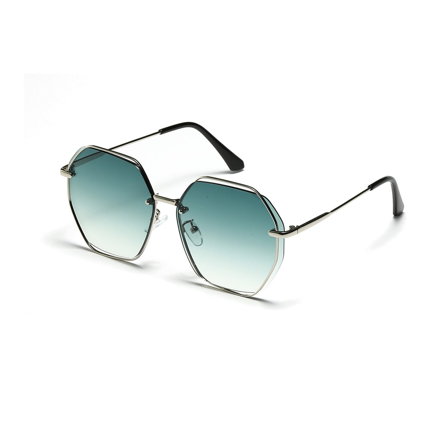 Damen modische achteckige Sonnenbrille mit elegantem Rahmen Brehn