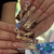 Luxus Themens Press-On Nagelkunst Brehn