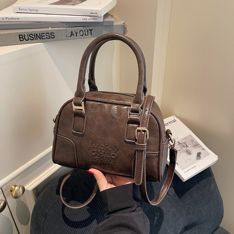 Elegante Lederhandtasche Brehn