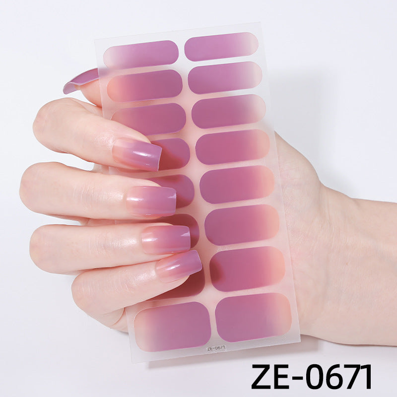 Gradient Ombre Nagel Wraps