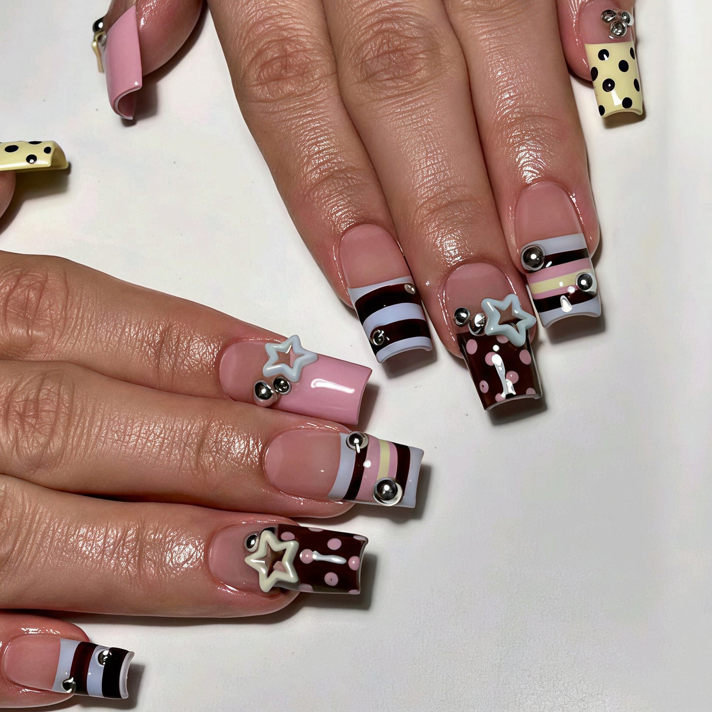 Stylisches Nail Art Dekorationsset Brehn