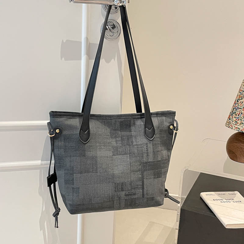 WoTextured Canvas Tote Bag Brehn