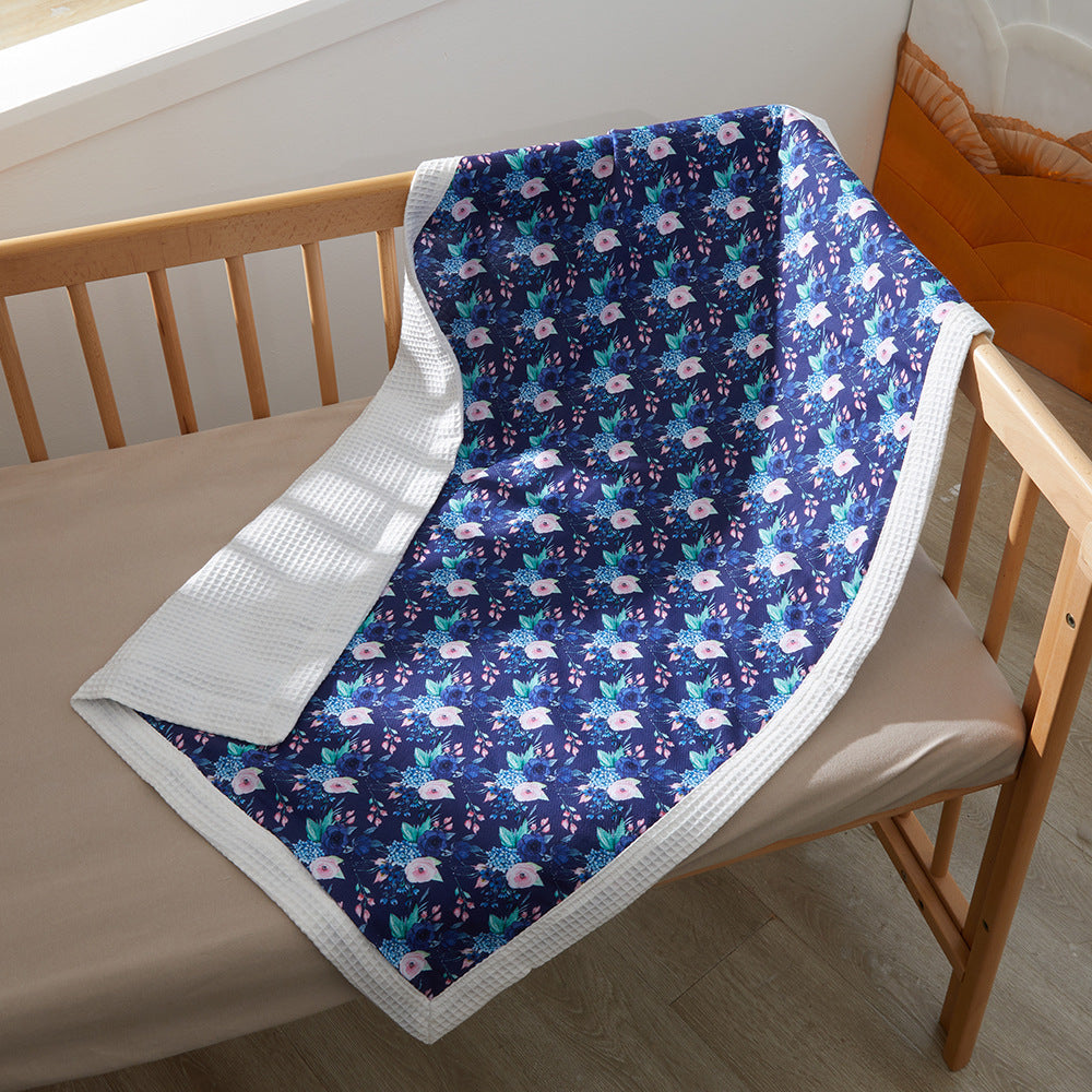 Blumenmuster Babydecke Brehn