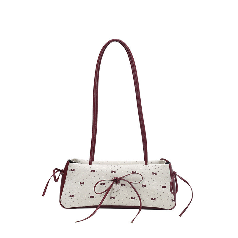 Schleifen-Akzent Handtasche