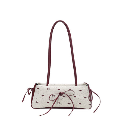 Schleifen-Akzent Handtasche