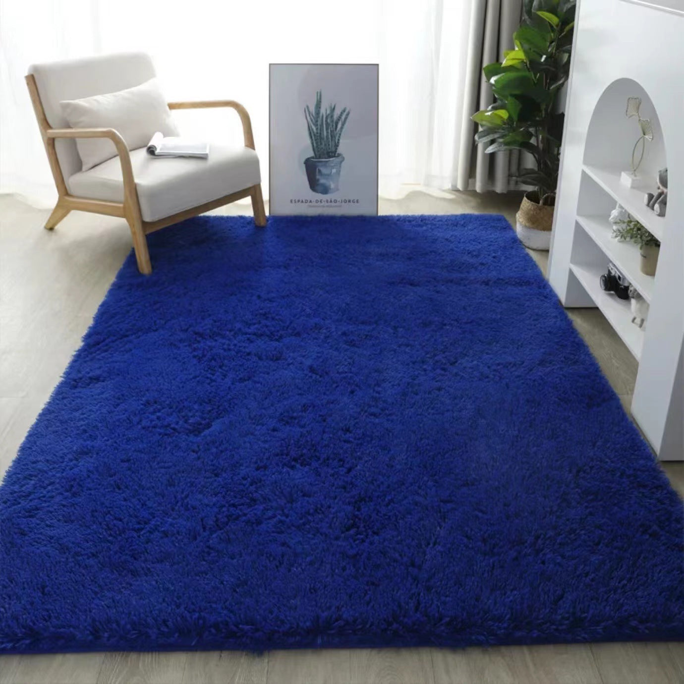 Weicher shaggy Teppich Brehn