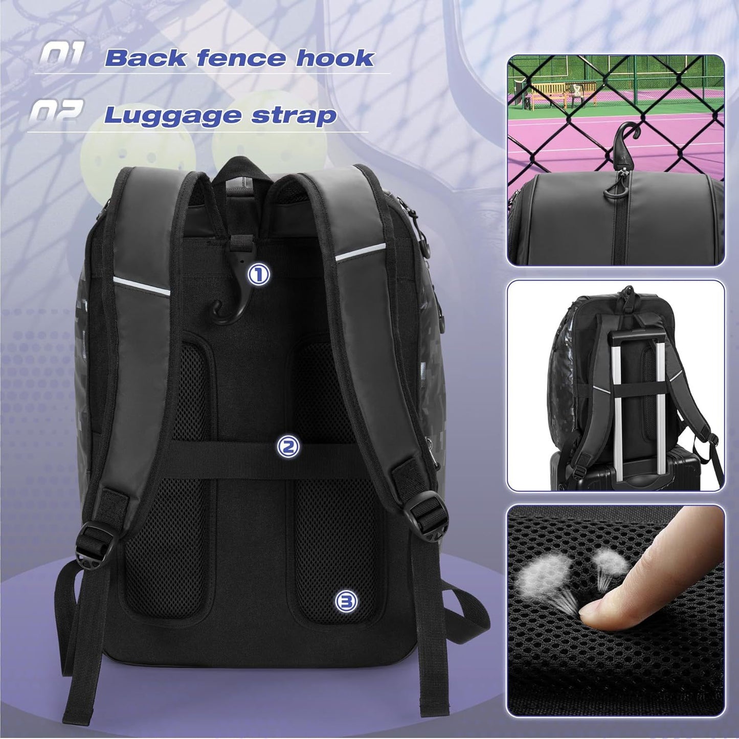 Multifunktionaler Sport- und Freizeitrucksack Brehn