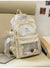 Mehrfach-Taschen Star-Muster Schulrucksack