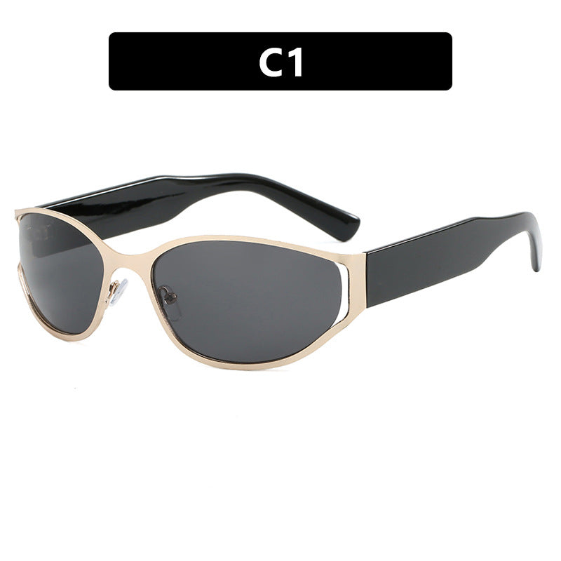 Damen moderne Sonnenbrille mit eleganten Konturen und schützendem UV-Filter Brehn